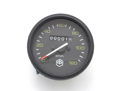 New vespa speedometer - vespa, 0-120