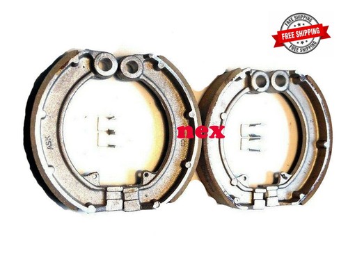 Vespa brake shoes front rear - front, &