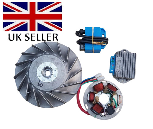 Kickstart 12v flywheel stator - 12v,