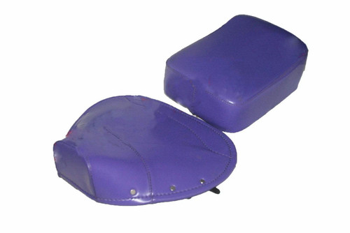 Front rear purple seat - purple, cover